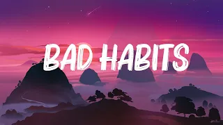 Ed Sheeran - Bad Habits (Lyrics)