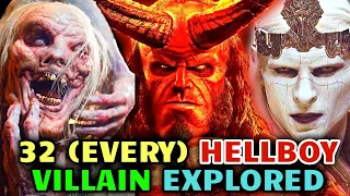 32 (Every) Hellboy Villain Who Would Give You Constant Nightmares For Weeks Together - Explored