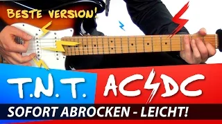 ★ TNT ► AC/DC ► E-GITARRE LERNEN Anfänger Deutsch