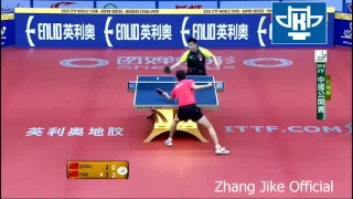Fan ZHendong vs Zhou Yu China Open 2016 Table tennis Highlights