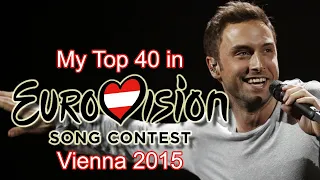 Eurovision 2015 - My Top 40