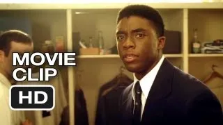 42 Movie CLIP - You Must Be Looking For Your Locker (2013) - Jackie Robinson Movie HD