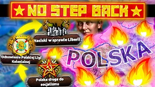 STRAJK ROBOTNIKOW OGARNIA CALA POLSKĘ! NOWE DRZEWKO POLSKI NA NO STEP BACK! - HEARTS OF IRON 4