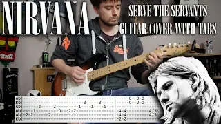 Nirvana - Serve the servants - Guitar cover with tabs