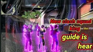 New clash squad edit king guide //edit teleport edit