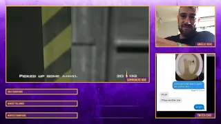 Danny G speedrun goldeneye UNTIED WR SILO on livestream with Goose's Gaming Folklore and Marc Rutzou