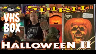 Unboxing the 2023 Spirit Halloween Exclusive VHS Collector's Box 1981 Halloween II Michael Myers