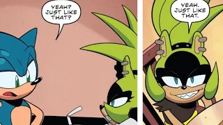 Sonic IDW Issue 67- Sonic and Surge's Funny Interactions! ⚡🔵⚡