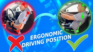 Unlocking Driving Comfort: Create the Perfect Ergonomic Posture