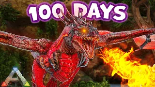 I Have 100 Days to beat  MODDED Ark Pugnacia - Crystal Isles