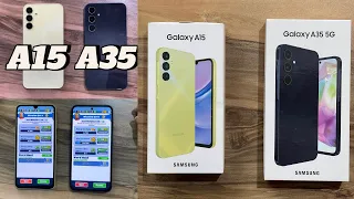 Samsung Galaxy A15 vs Samsung Galaxy A35