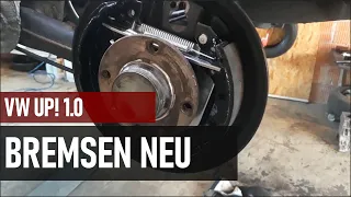 Der VW Up! 1.0 bekommt neue Trommel Bremsen - Wir zeigen wie! #cars #tutorial #diy