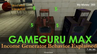 GameGuru Max Tutorial - Income Generator Behavior Explained