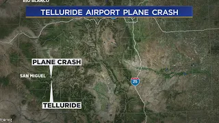 Plane Crash Investigated At Telluride Airport