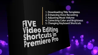 5 Smart Shortcuts Editing in Premiere Pro [tutorial]