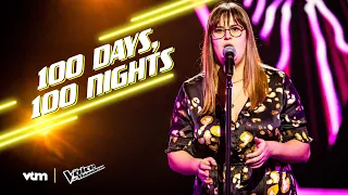 Gwen - '100 Days, 100 Nights' | The Blind Auditions | The Voice van Vlaanderen | VTM