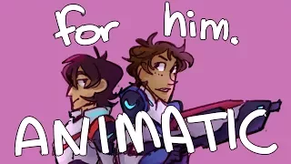 for him. ANIMATIC/ANIMATION | VOLTRON KLANCE