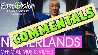 EUROVISION 2024 Joost Klein 🇳🇱 Europapa (#COMMENTALS)