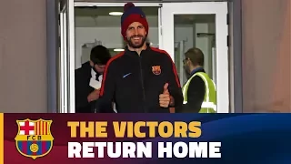 Barça's trip home from 'El Clásico' victory