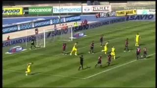 Chievo Bologna 2-0 2010/11 servizio Sky qualita' ottima