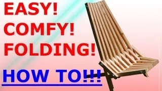 How to make the Folding Stick Chair - Easy Project