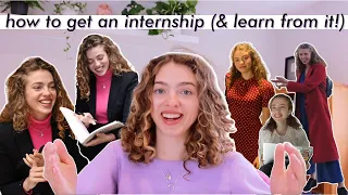 The Internship Advice Video I Wish I'd Seen (+ free CV and Cover Letter Example!)