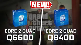 GTA V | Core 2 Quad Q6600 vs Core 2 Quad Q8400