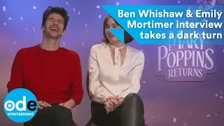 Ben Whishaw & Emily Mortimer interview takes a dark turn