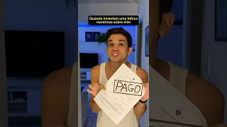 quando inventam uma fofoca mentira sobre mim 🤣 Carlinhos Maia