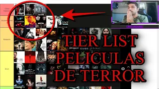 MI TIER LIST DE LAS MEJORES +250 PELICULAS DE TERROR DE LA HISTORIA! | CruexAssault