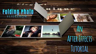 Folding Photo Slideshow in After Effects Tutorial