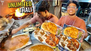 Punjabi 139/- Unlimited Ambarsaria Thali | Amritsari Street Food India