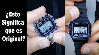 Este Detalle Realmente Sirve Para Saber Si Un Reloj CASIO es Original!