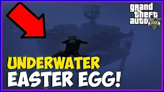 Exploring Underwater In Gta 5 (Easter Eggs And Secret Location!!)