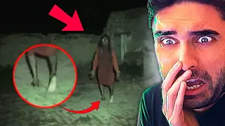 This Ghost Video BROKE Me.. 😨 - (SKizzle Reacts to Nukes Top 5 Scary Videos Caught on Camera)