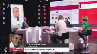 "Je ne peux pas défiler à coté d'un mec qui traite la police de Nazis":  J-M Bigard à J;Rodrigues