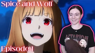 She's Adorable! | Spice and Wolf Episode 1 Reaction!