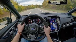 2022 Subaru WRX Premium (6MT) - POV Test Drive (Binaural Audio)