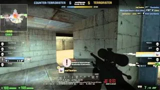 CS GO insane awp quickscope hs