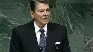 President Reagan's Address to the United Nations in New York City, New York, September 21, 1987