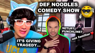 Def Noodles: NEVER Tell a Comedy Bro He's Not Funny 😬