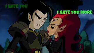 Xiaolin Showdown: Wuya and Chase Young moments