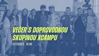 Večer s doprovodnou skupinou XcamPu (CZ/PL) - Živý přenos koncertu XcamP 2023