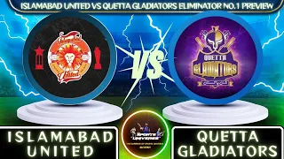 Islamabad United vs Quetta Gladiators | 1st Eliminator T20 match prediction | Pitch report |#psl2024