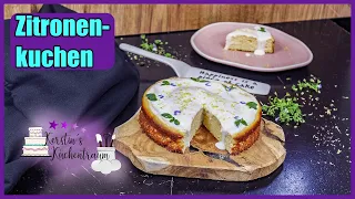 High Protein Zitronenkuchen ohne Zucker