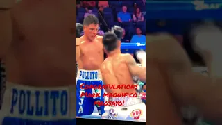 Magsayo Knockout Ceja! 2 punch combo!