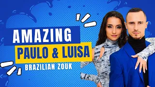 Paulo & Luiza - Brazilian Zouk - "Suelta" by Dímelo Flow - Rio is Here, LA 2022