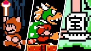 Super Mario Bros. 3 - All Secrets & Easter Eggs