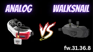 Walksnail vs Analog (1000mw) -  Real life comparison Video (fpv drone)