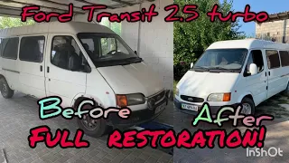 Restoration of Ford Transit after 1,000,000 km / Ford Transit 2.5 tdi